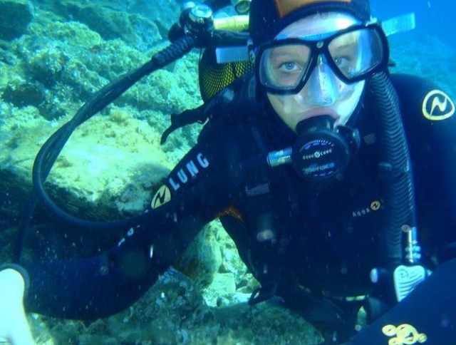 Plongee entre amis a Hyeres